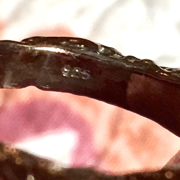 💜NATURAL CITRINE•AMETHYST➕TANZANITE•925K SS RING! - Picture 8 of 8